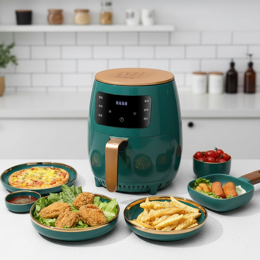 220V Smart Air Fryer without Oil Home Cooking 4.5L Large Capacity Multifunction Electric Professional-Design